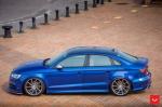Audi S3 Sedan on Vossen Wheels (CVT) 2017 года
